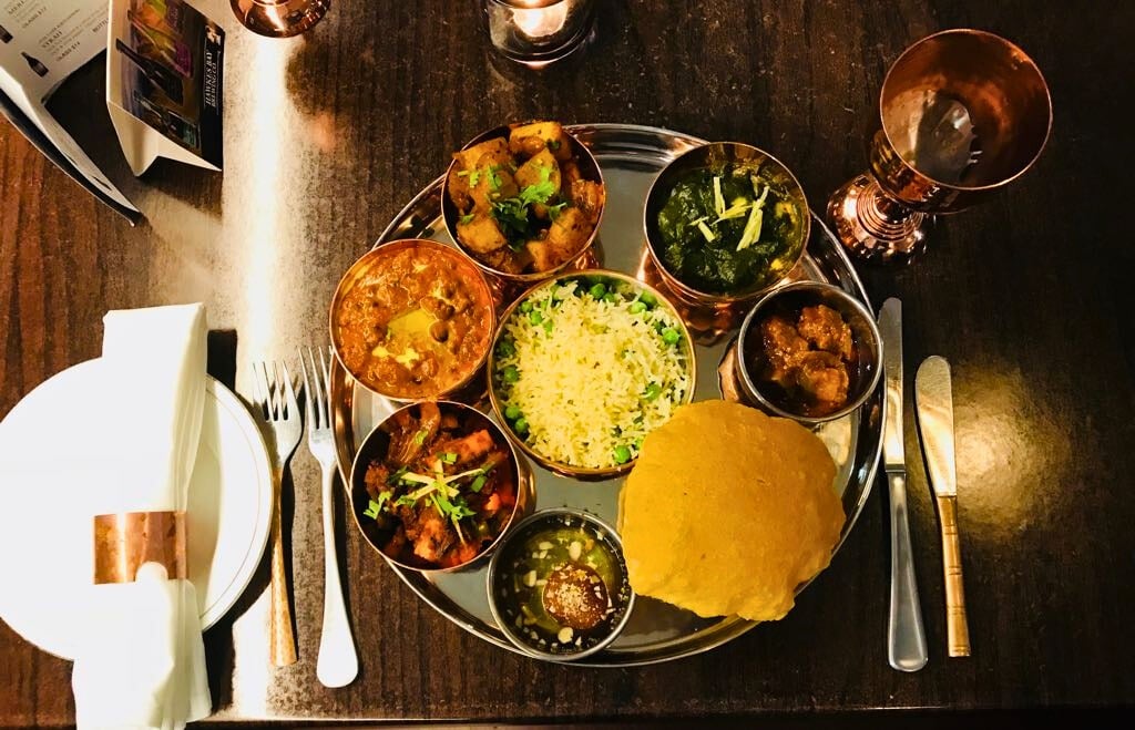 The Rasoi dining room